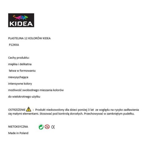 Plastelina Derform (P12KKA) Derform Plastelina Derform (P12KKA) Derform