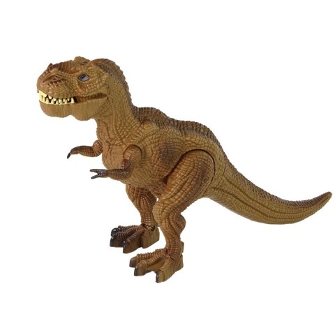 Figurka Lean Dinozaur Zdalnie Sterowany Brąz Tyranozaur Dźwięk (12433) Lean