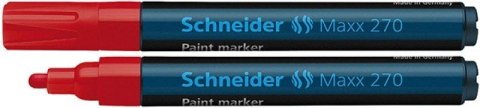 Marker olejowy Schneider Maxx 270, czerwony 1,0-3,0mm (SR127002) Schneider