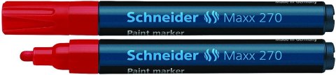 Marker olejowy Schneider Maxx 270, czerwony 1,0-3,0mm (SR127002) Schneider