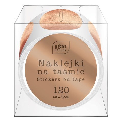 Naklejka (nalepka) Interdruk GLAM na taśmie (120szt) Interdruk Naklejka (nalepka) Interdruk GLAM na taśmie (120szt) Interdruk