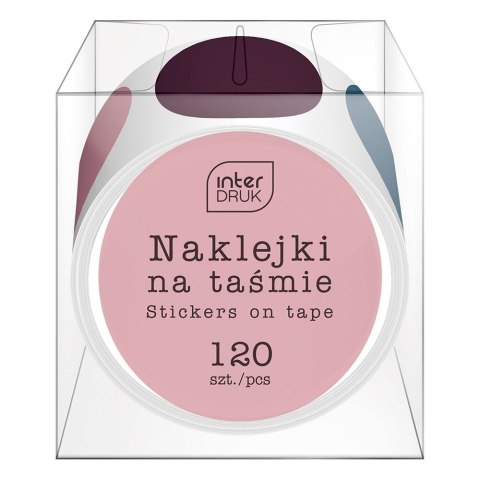 Naklejka (nalepka) Interdruk GLAM na taśmie (120szt) Interdruk Naklejka (nalepka) Interdruk GLAM na taśmie (120szt) Interdruk