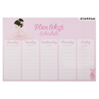 Plan lekcji Starpak Balerina (536138) Starpak