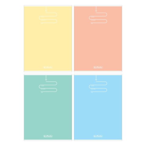 Zeszyt Herlitz Pastel Color Blocking (9583295) Herlitz Zeszyt Herlitz Pastel Color Blocking (9583295) Herlitz