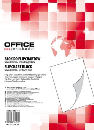 Blok do tablic flipchart Office Products 20k. krata (20135813-14) Office Products