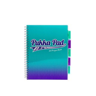 Kołozeszyt (kołobrulion) Pukka FLEX PAD A4 200k. 80g kratka (8409-FUS) Pukka