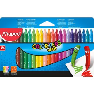 Kredki świecowe Maped Colorpeps 24 kol. (861013) Maped