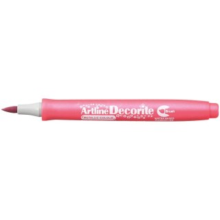 Marker specjalistyczny Artline metaliczny decorite, różowy 1,0mm pędzelek końcówka (AR-035 8 8) Artline