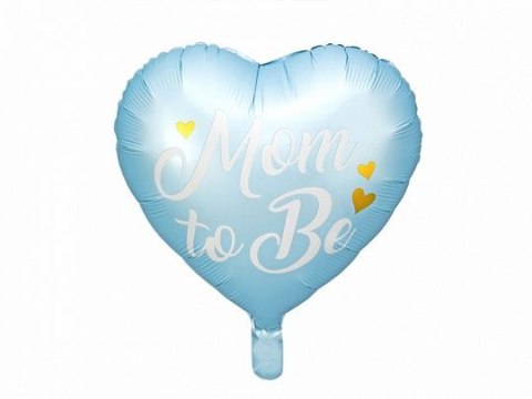 Balon foliowy Partydeco Mom to Be, 35cm 14cal (FB92-001) Partydeco