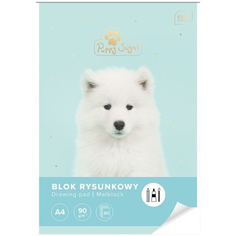 Blok rysunkowy Interdruk bloki A4 biały 90g 50k Interdruk Blok rysunkowy Interdruk bloki A4 biały 90g 50k Interdruk