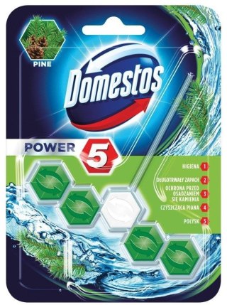 Kostka do wc Domestos Power 5 Pine 55g Domestos