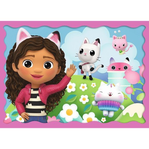Puzzle Trefl Gabby's Dollhouse 4w1 el. (34620) Trefl Puzzle Trefl Gabby's Dollhouse 4w1 el. (34620) Trefl