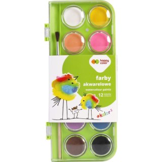 Farby akwarelowe Happy Color (HA 3360 28KK-K12) Happy Color