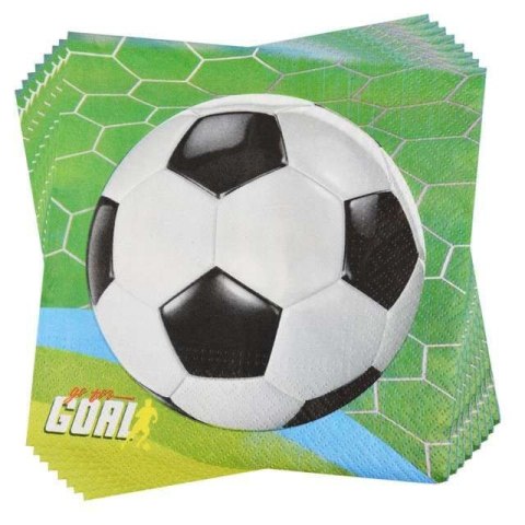 Serwetki Arpex GOL! 20szt. różne papier [mm:] 330x330 (DC7191) Arpex