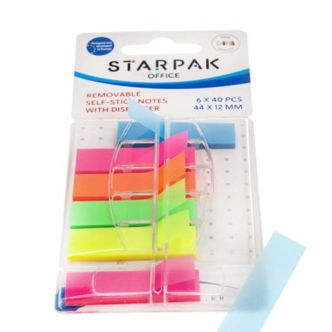 Zakładki indeksujące Starpak 240k [mm:] 44x12 (472872) Starpak