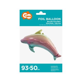 Balon foliowy Godan DELFIN TĘCZOWY (BF-HDFT) Godan