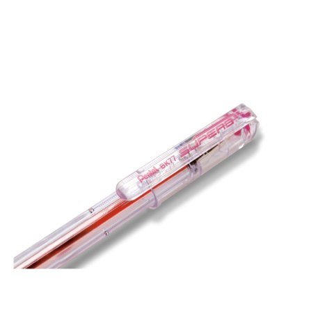 Długopis BKL77 Pentel SUPERB czerwony 0,7mm (BKL77) Pentel