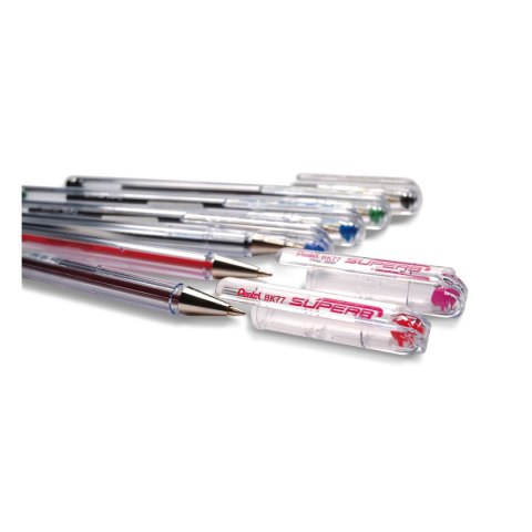 Długopis BKL77 Pentel SUPERB czerwony 0,7mm (BKL77) Pentel