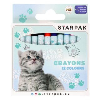 Kredki świecowe Starpak Kitty 12 kol. (532169) Starpak