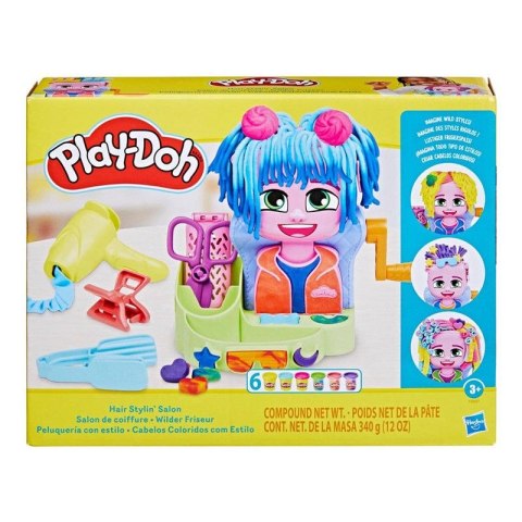 Masa plastyczna dla dzieci Hasbro Play Doh Salon fryzjerski mix (F8807) Hasbro