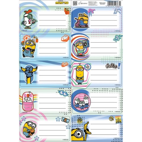 Naklejka (nalepka) Beniamin Minionki (5634) Beniamin Naklejka (nalepka) Beniamin Minionki (5634) Beniamin