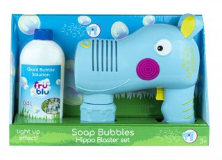 Bańki mydlane Tm Toys Fru Blu Blaster Hippo + Płyn 0,4L (DKF0161) Tm Toys