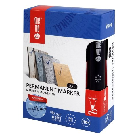 Marker permanentny Memobe zielony zielony 1-4mm ścięta końcówka (MM201-04) Memobe Marker permanentny Memobe zielony zielony 1-4mm ścięta końcówka (MM201-04) Memobe