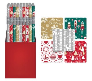 Papier ozdobny Interdruk CHRISTMAS mix [mm:] 200x70 (5902277327048) Interdruk