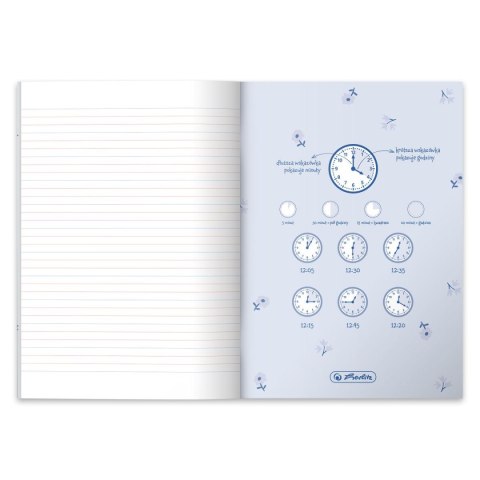 Zeszyt Herlitz Pastel Cute A5 16k. 70g linia (9553942) Herlitz Zeszyt Herlitz Pastel Cute A5 16k. 70g linia (9553942) Herlitz