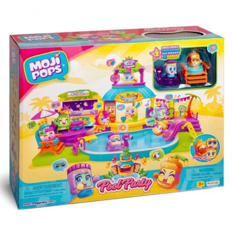 Figurka Orbico Sp. Z O.o. MojiPops Pool Party Playset (PMPSP112IN10) Orbico Sp. Z O.o.