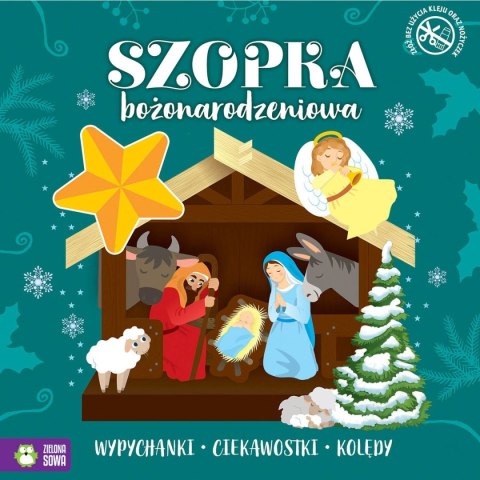 Książeczka edukacyjna Zielona Sowa Szopka Bożonarodzeniowa Zielona Sowa Książeczka edukacyjna Zielona Sowa Szopka Bożonarodzeniowa Zielona Sowa