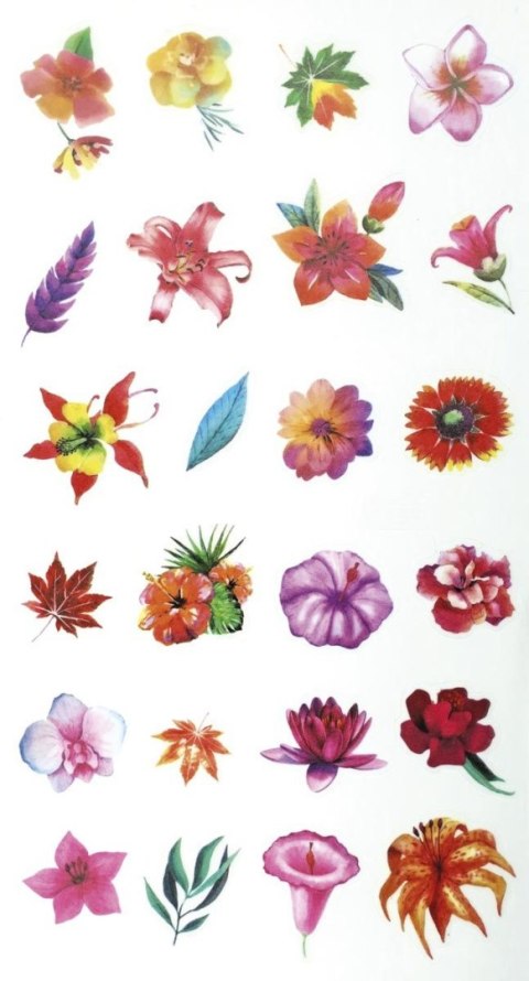 Naklejka (nalepka) Titanum Craft-Fun Series Kwiaty (FZH FLOWERS2) Titanum Naklejka (nalepka) Titanum Craft-Fun Series Kwiaty (FZH FLOWERS2) Titanum