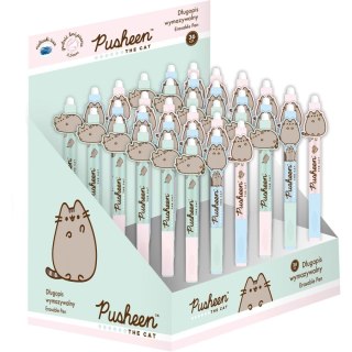 Długopis Bambino Pusheen wymazywalny 36 szt displ niebieski (5903235657887) Bambino