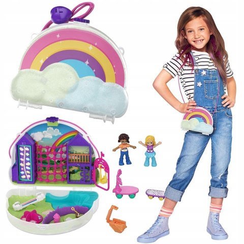 Figurka Mattel Polly Pocket kompaktowa torebka (GKJ63) Mattel Figurka Mattel Polly Pocket kompaktowa torebka (GKJ63) Mattel