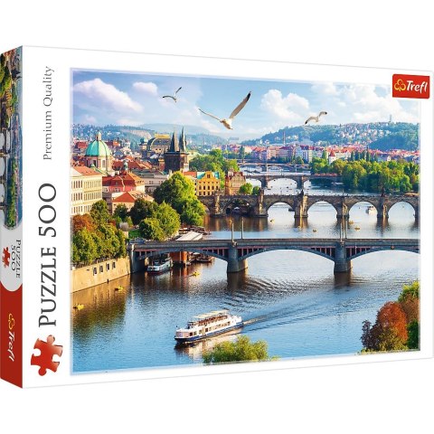 Puzzle Trefl Praga, Czechy 500 el. (37382) Trefl Puzzle Trefl Praga, Czechy 500 el. (37382) Trefl