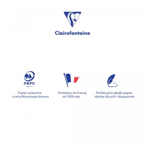 Zeszyt Clairefontaine 63555AMXC CF A5 60k. 90g linia Clairefontaine