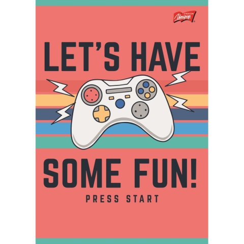 Zeszyt Unipap Lets Play A5 32k. 70g podwójna linia kolor Unipap Zeszyt Unipap Lets Play A5 32k. 70g podwójna linia kolor Unipap