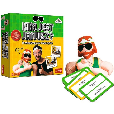 Gra planszowa Trefl Kim jest Janusz? Kim jest Janusz ? (02378) Trefl Gra planszowa Trefl Kim jest Janusz? Kim jest Janusz ? (02378) Trefl