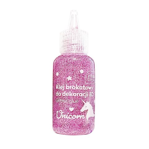 Klej artystyczny Interdruk UNICORN brokatowy 3D 5902277337085 20ml (20ml) Interdruk