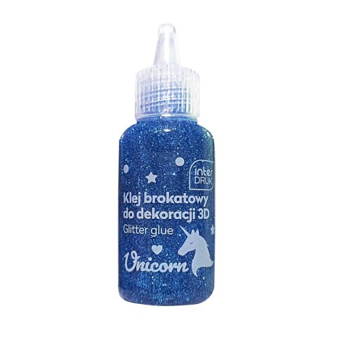 Klej artystyczny Interdruk UNICORN brokatowy 3D 5902277337085 20ml (20ml) Interdruk