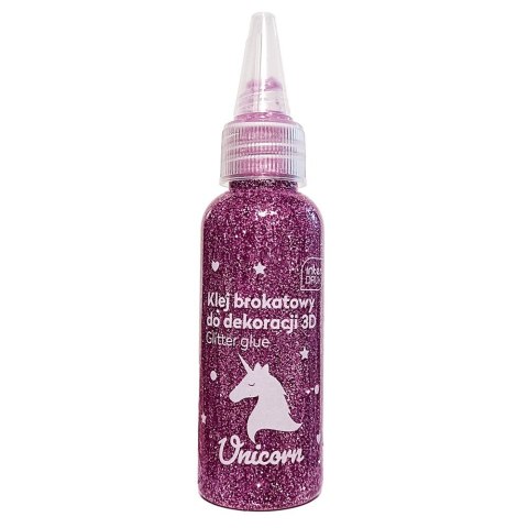 Klej artystyczny Interdruk UNICORN brokatowy 3D 5902277337092 50ml (50ml) Interdruk