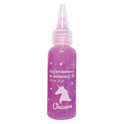 Klej artystyczny Interdruk UNICORN brokatowy 3D 5902277337092 50ml (50ml) Interdruk