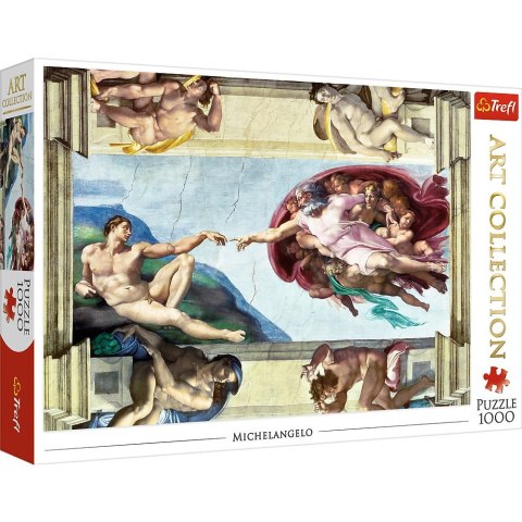 Puzzle Trefl Art Collection Stworzenie Adama 1000 el. (10590) Trefl