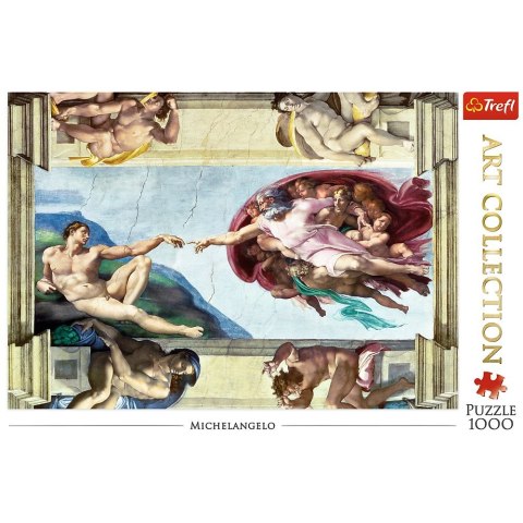 Puzzle Trefl Art Collection Stworzenie Adama 1000 el. (10590) Trefl