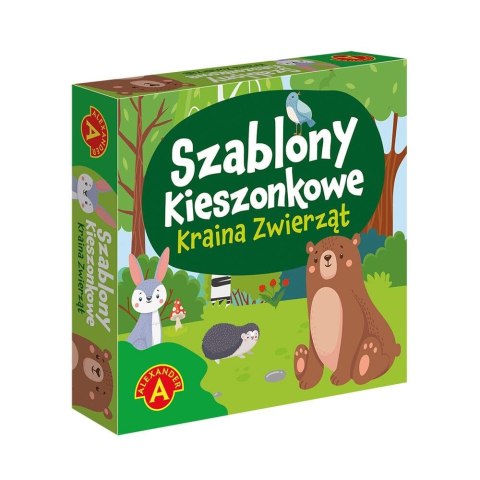 Układanka Alexander Szablony Kieszonkowe ? Kraina Zwierząt Alexander