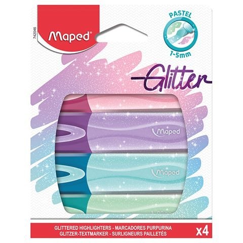 Zakreślacz Maped PEPS fluo, mix 1,0-5,0mm (742046) Maped