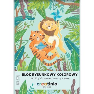 Blok rysunkowy Top 2000 A4 kolorowy 80g 10k (400176665) Top 2000