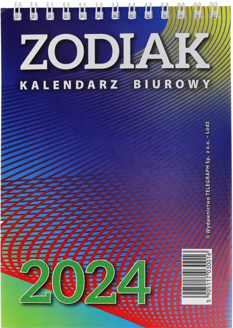 Kalendarz biurkowy Wydawnictwo Telegraph Zodiak biurkowy stojący 118mm x 193mm (H6) Wydawnictwo Telegraph