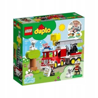 Klocki konstrukcyjne Lego Duplo wóz strażacki (10969) Lego