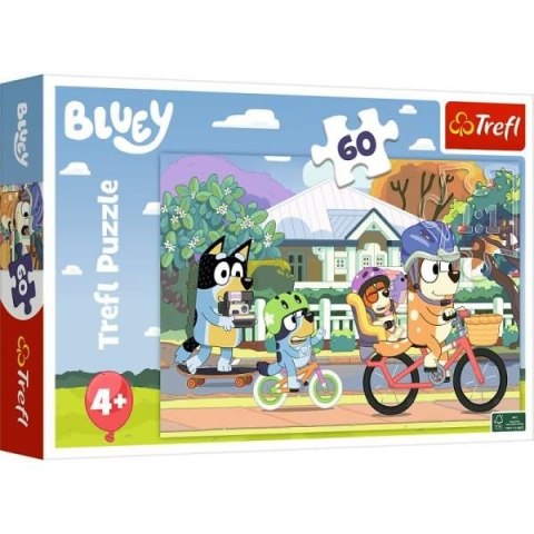 Puzzle Trefl Bluey Wesoły Bluey 40 el. (17384) Trefl Puzzle Trefl Bluey Wesoły Bluey 40 el. (17384) Trefl